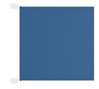 Vidaxl Auvent Vertical Bleu 60x1000 Cm Tissu Oxford Bleu
