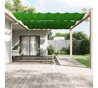 Vidaxl Auvent Vertical Vert Clair 250x420 Cm Tissu Oxford Vert