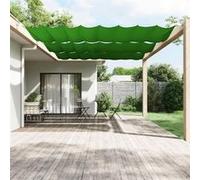 Auvent Vertical Ecran de Protection Ecran d'Intimité de Balcon Auvent de Patio Jardin Extérieur Vert Clair 200x420 cm 148327