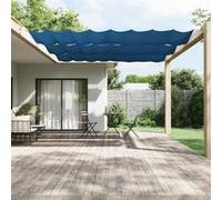 vidaXL Luifel verticaal 140x420 cm oxford stof blauw148460 Bleu G