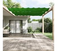 vidaXL Auvent Vertical Ecran de Protection Ecran d'Intimité de Balcon Auvent de Patio Jardin Extérieur Vert Clair 140x800 cm 148315 Vert G