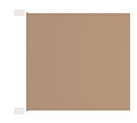 Vidaxl Auvent Vertical Taupe 140x600 Cm Tissu Oxford