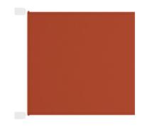 Vidaxl Auvent Vertical Terre Cuite 100x270 Cm Tissu Oxford Rouge