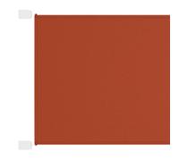 Vidaxl Auvent Vertical Terre Cuite 140x600 Cm Tissu Oxford Rouge