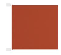 Vidaxl Auvent Vertical Terre Cuite 180x600 Cm Tissu Oxford Rouge