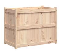 Vidaxl Jardinière 90x50x70 Cm Bois De Pin Massif