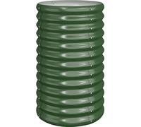 Vidaxl Jardinière De Jardin Acier Enduit De Poudre 40x40x68 Cm Vert Vert