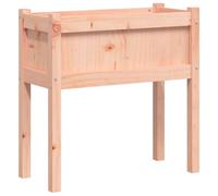 vidaXL Bac à plantes avec pieds 70x31x70 cm bois massif Douglas