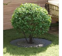 vidaXL adapté pour Anneaux d'arbre Plats 5 pcs Anthracite Ø60 / 90 cm, Décor Moderne pour Jardin et terrasse, Protecteur d'arbre Durable, Accessoire de Jardin, Garde-Racines