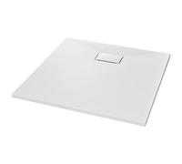 Bac de Douche - VIDAXL - Rectangulaire - SMC Blanc - 90x90 cm - Antidérapant