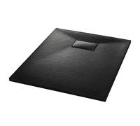 Bac de douche SMC Noir 90 x 70 cm