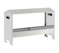 vidaXL Bac de nourrissage pour poules Argent 81 x 32 x 53,5 cm, Guide d’introduction, conseils pour débutants, comprendre les bases de la cuisine et de l'alimentation saine pour améliorer vos recettes