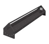 vidaXL Bac de nourrissage pour Poules Noir 108 x 20,5 x 20 cm, Jardin et terrasse, Design rectangulaire, Matériaux durables, Motifs Uniques, pour espaces extérieurs, Jardinage, Détente