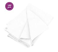 vidaXL Bâche 180 g-m² 4x4 m Blanc PEHD 151582