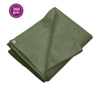 vidaXL Bâche 260 g-m² 3x3 m Vert PEHD 151546