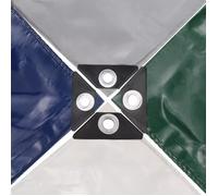 vidaXL Bâche 650 g / m² 3 x 4 m Vert