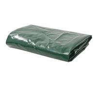 Bâche 650 g / m² 4 x 4 m Vert