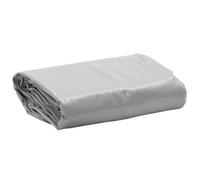 vidaXL Bâche couverture de toit 156042 – œillets métalliques, résistante aux UV, gris