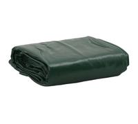 vidaXL Bâche de toit 5x8 m 650 g/m² – Oeillets métalliques, Résistante aux UV – Vert