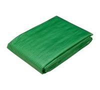 vidaXL Bâche à œillets verte 4 x 8 m 260 g/m² PE Bâche résistante, imperméable et UV, couverture protectrice, équipement durable pour extérieur et abri polyvalent dans le jardin