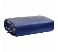 vidaXL Bâche, Couverture de Toit Résistante aux UV, Bâche de Protection pour Meuble de Jardin Remorque Voiture Extérieur, Bleu 1x2,5 m 650 g/m² Bleu