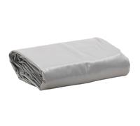 vidaXL Bâche, Couverture de Toit avec Oeillets Métalliques, Bâche de Protection Résistante aux UV Jardin Extérieur, Gris 156042
