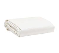 vidaXL Bâche, Couverture de Toit avec Oeillets Métalliques, Bâche de Protection Résistante aux UV Jardin Extérieur, Blanc 156073