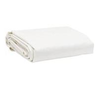 vidaXL Bâche couverture de toit 156068 – Œillets métalliques, résistante aux UV – Blanc