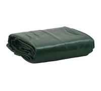 vidaXL Bâche couverture toit 1,5x2 m Vert, œillets métalliques, résistante aux UV, 650 g/m²