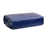 vidaXL Bâche Couverture de toit résistante aux UV 650 g/m² Bleu 4x6 m