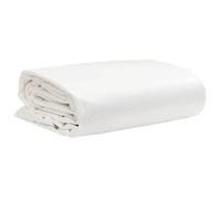 vidaXL Bâche anti-UV 650 g/m² Blanc 1x2,5 m – Protection meubles jardin/remorque/voiture