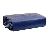vidaXL Bâche Couverture de toit résistante aux UV 650 g/m² Bleu 4x6 m
