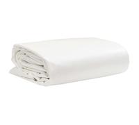 vidaXL Bâche, Couverture de Toit Résistante aux UV, Bâche de Protection pour Meuble de Jardin Remorque Voiture Extérieur, Blanc 4x5 m 650 g/m²