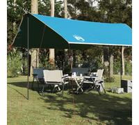 Vidaxl Bâche De Camping Bleu 460x305x210 Cm Imperméable