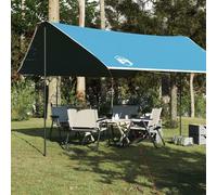 Vidaxl Bâche De Camping Vert 430x380x210 Cm Imperméable