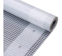 vidaXL Bâche de couverture grillagée 2 pcs 260 g/m² 2x2 m blanc
