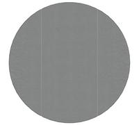 Bâche de Piscine Tapis Couverture Gris Clair Ø428 cm Géotextile Polyester vidaX