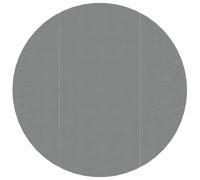 vidaXL Bâche de piscine gris clair Ø366 cm géotextile polyester