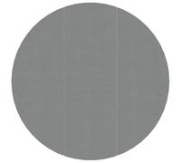 vidaXL Bâche de piscine gris clair Ø396 cm géotextile polyester