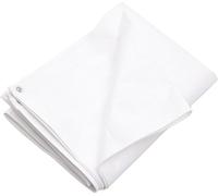 vidaXL Bâche de protection 260 g/m² 4x4 m blanc HDPE