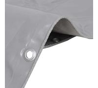 vidaXL Bâche de protection 650 g/m² 2x3 m Gris
