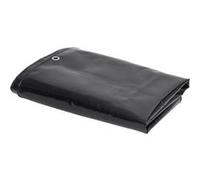 vidaXL Bâche de protection 650 g/m² 1,5x6 m Noir