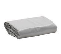vidaXL Bâche, Couverture de Toit avec Oeillets Métalliques, Bâche de Protection Résistante aux UV Jardin Extérieur, Gris 1x2,5 m 650 g/m²
