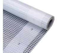 vidaXL Bâche Leno 260 g/m² 1,5 x 10 m Blanc