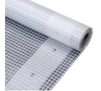 vidaXL Bâche Leno 260 g/m² 2 x 4 m Blanc