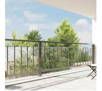 vidaXL Bâche transparente PVC avec œillets 1 x 12 m