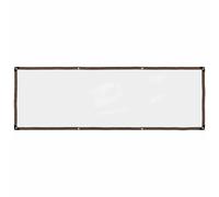 vidaXL Bâche transparente avec ¿illets 1x3 m polyéthylène