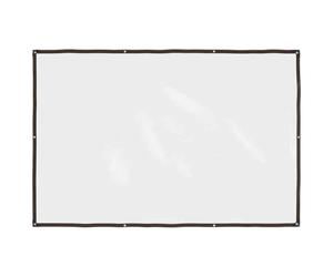 vidaXL Bâche transparente avec œillets 2x3 m polyéthylène, bâche claire, bâche claire résistante, bâche en plastique transparente