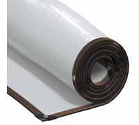 vidaXL Bâche Transparente avec œillets 2x8 m polyéthylène, bâche Claire, bâche Claire résistante, bâche en Plastique Transparente