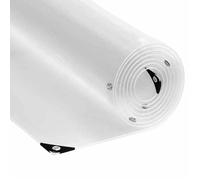 vidaXL Bâche transparente 4x5 m PVC avec œillets, robuste